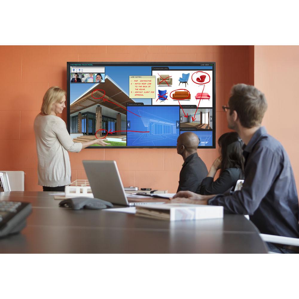 Planar Systems EP Series 65" Touchscreen Interactive 4K UHD LCD Display