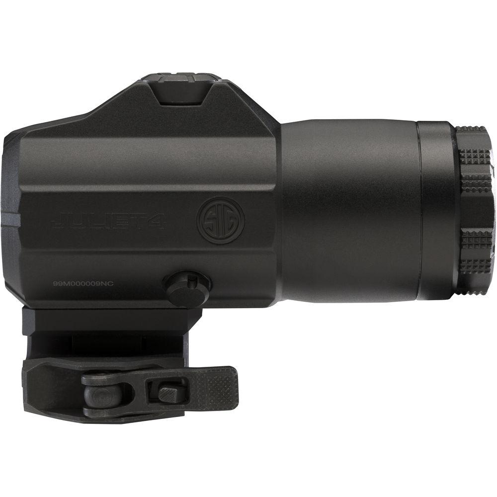 SIG SAUER 4x Slide-to-Side JULIET4 Reflex Sight Magnifier