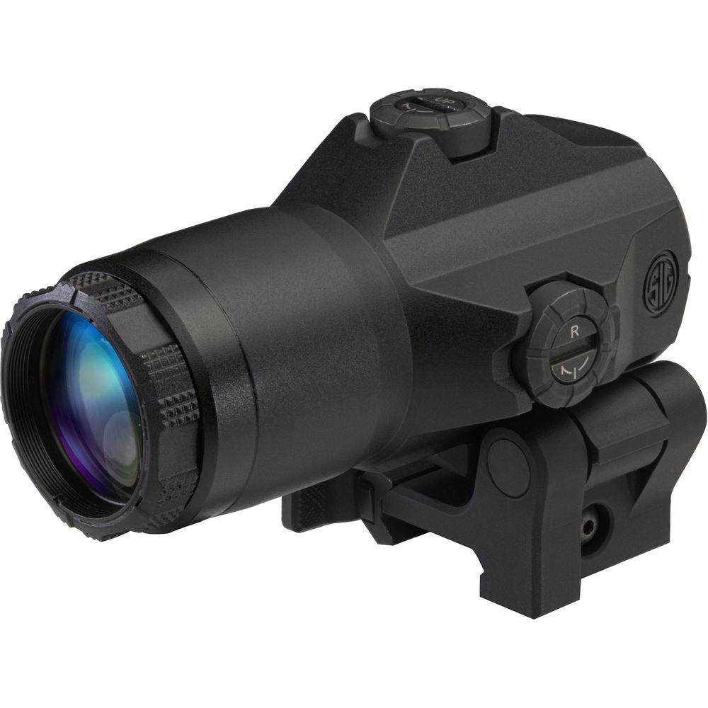 SIG SAUER 4x Slide-to-Side JULIET4 Reflex Sight Magnifier