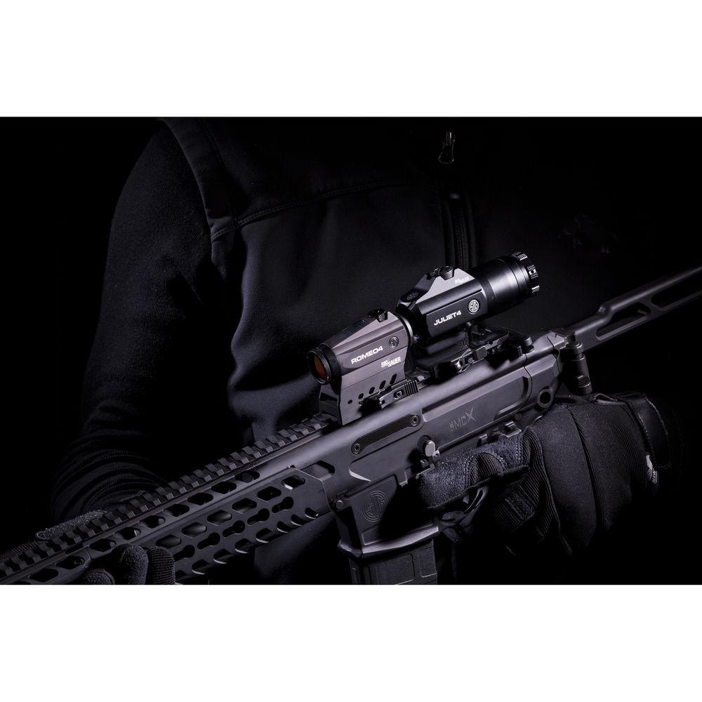 SIG SAUER 4x Slide-to-Side JULIET4 Reflex Sight Magnifier