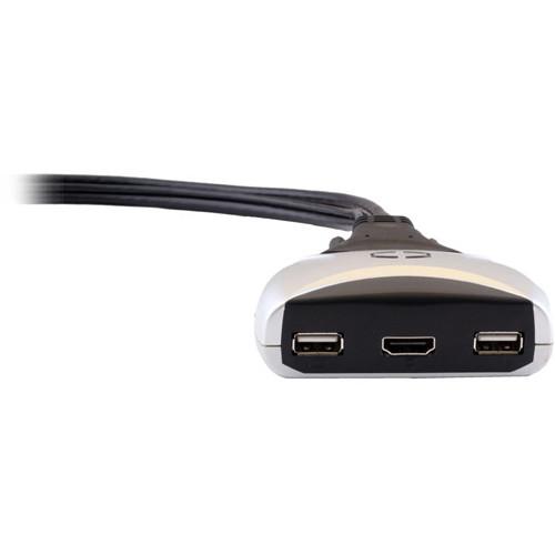 Smart-AVI 2-Port HDMI KVM Switch with Audio