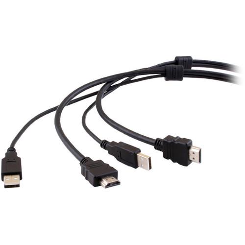 Smart-AVI 2-Port HDMI KVM Switch with Audio