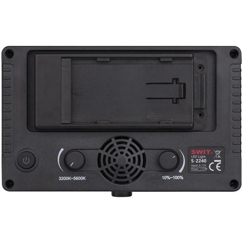 SWIT 12W Bi-Color SMD On-Camera LED Light