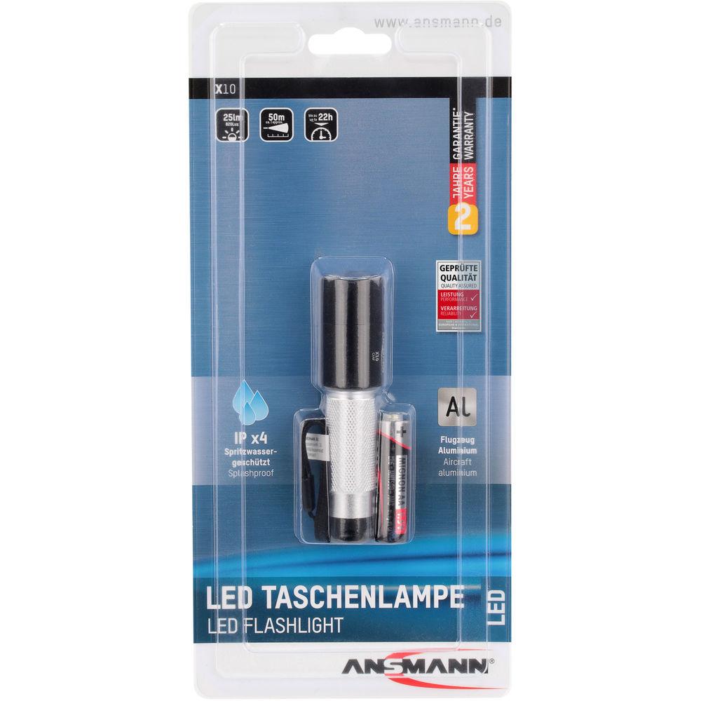 Ansmann X10 LED Flashlight