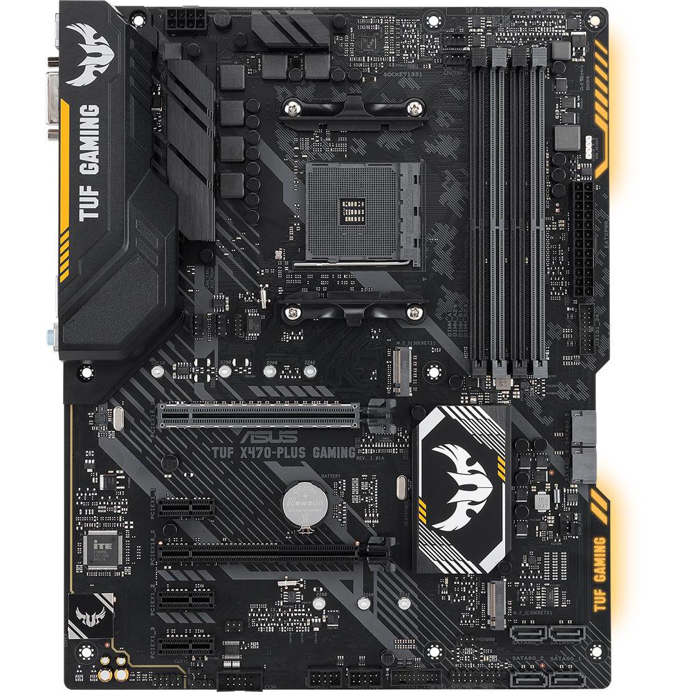 ASUS TUF X470-Plus Gaming AM4 ATX Motherboard