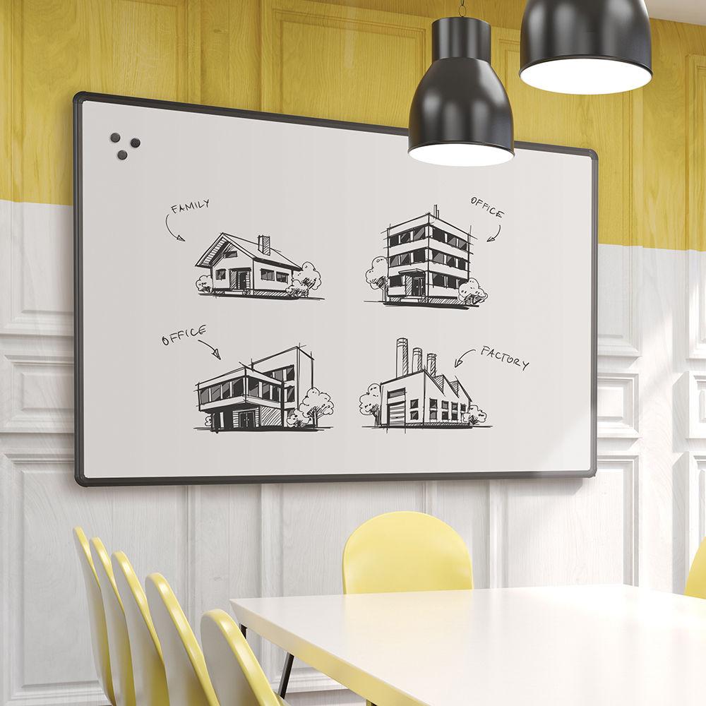 Best Rite Magne-Rite Whiteboard with Silver Presidential Trim