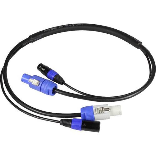 Blizzard Cool Cable powerCON & DMX 5-Pin Combo Cable