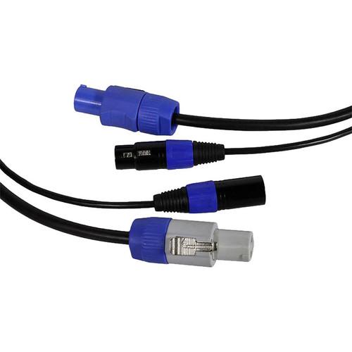 Blizzard Cool Cable powerCON & DMX 5-Pin Combo Cable
