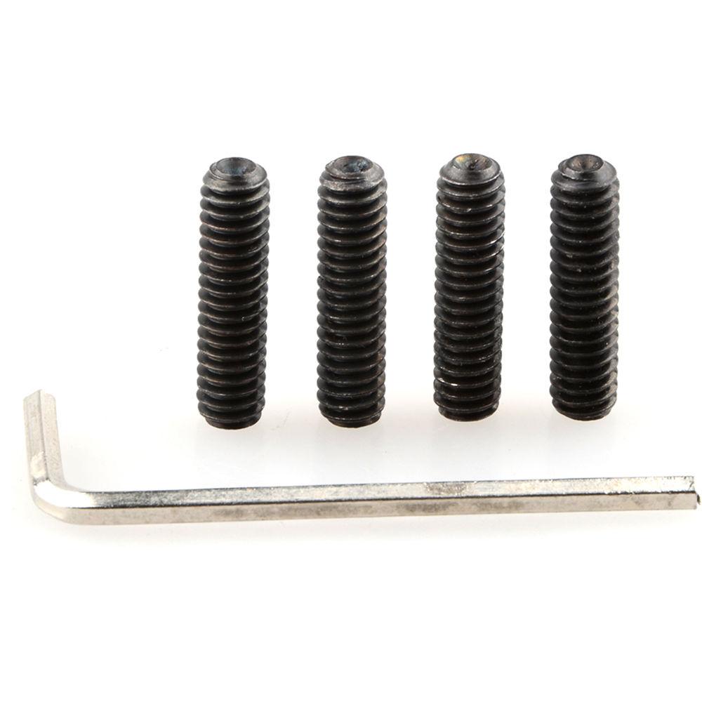 CAMVATE 1 4"-20 Headless Hex Socket Adapter Set for Handgrip or Mini Ball Head