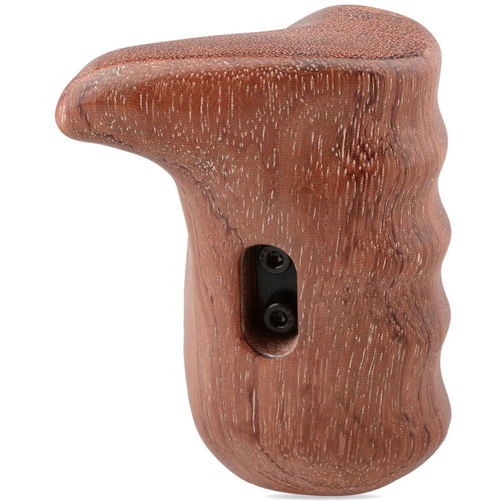 CAMVATE Right Hand Wood Handle Grip for Select DV and DSLR Camera Cages