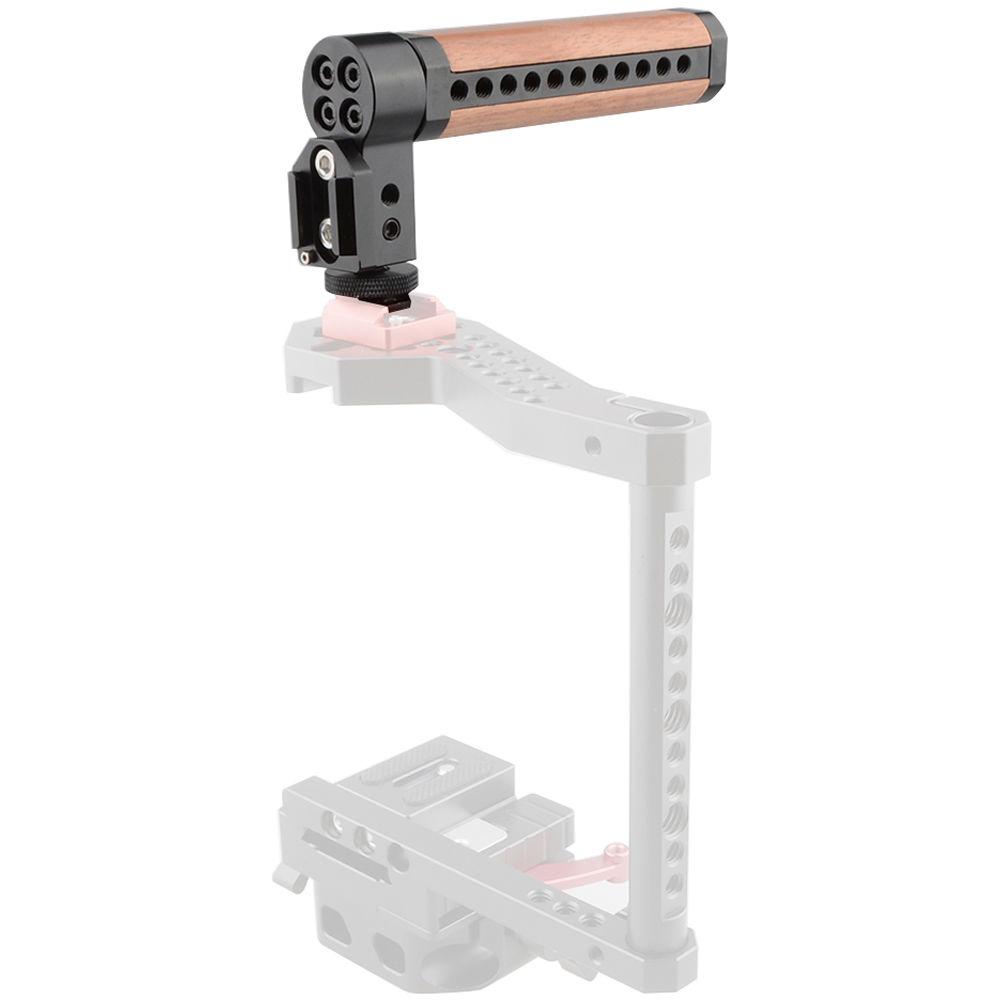 CAMVATE Top Handle Wood Grip with Shoe Mount