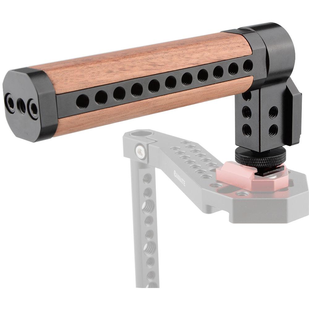 CAMVATE Top Handle Wood Grip with Shoe Mount