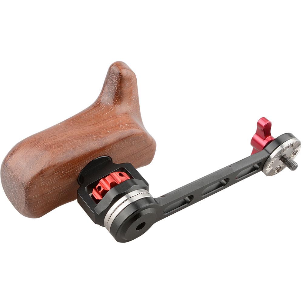 CAMVATE Wooden Handgrip with Rosette Extension Arm