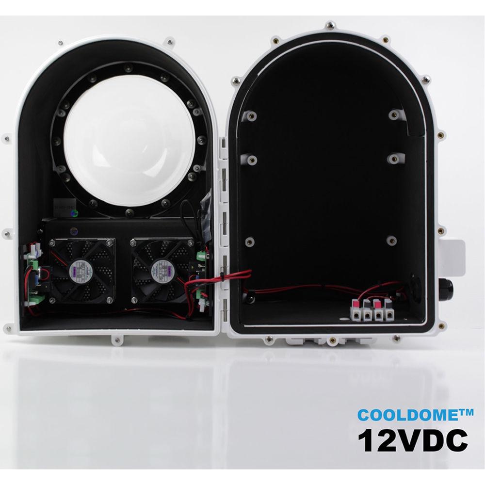 Dotworkz D3 COOLDOME Active Cooling Outdoor Enclosure with Tinted Lens