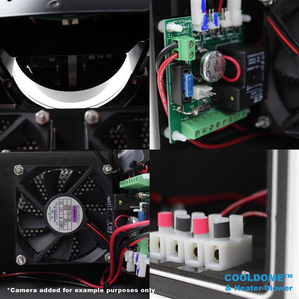 Dotworkz D3 COOLDOME Active Cooling Outdoor Enclosure with Tinted Lens