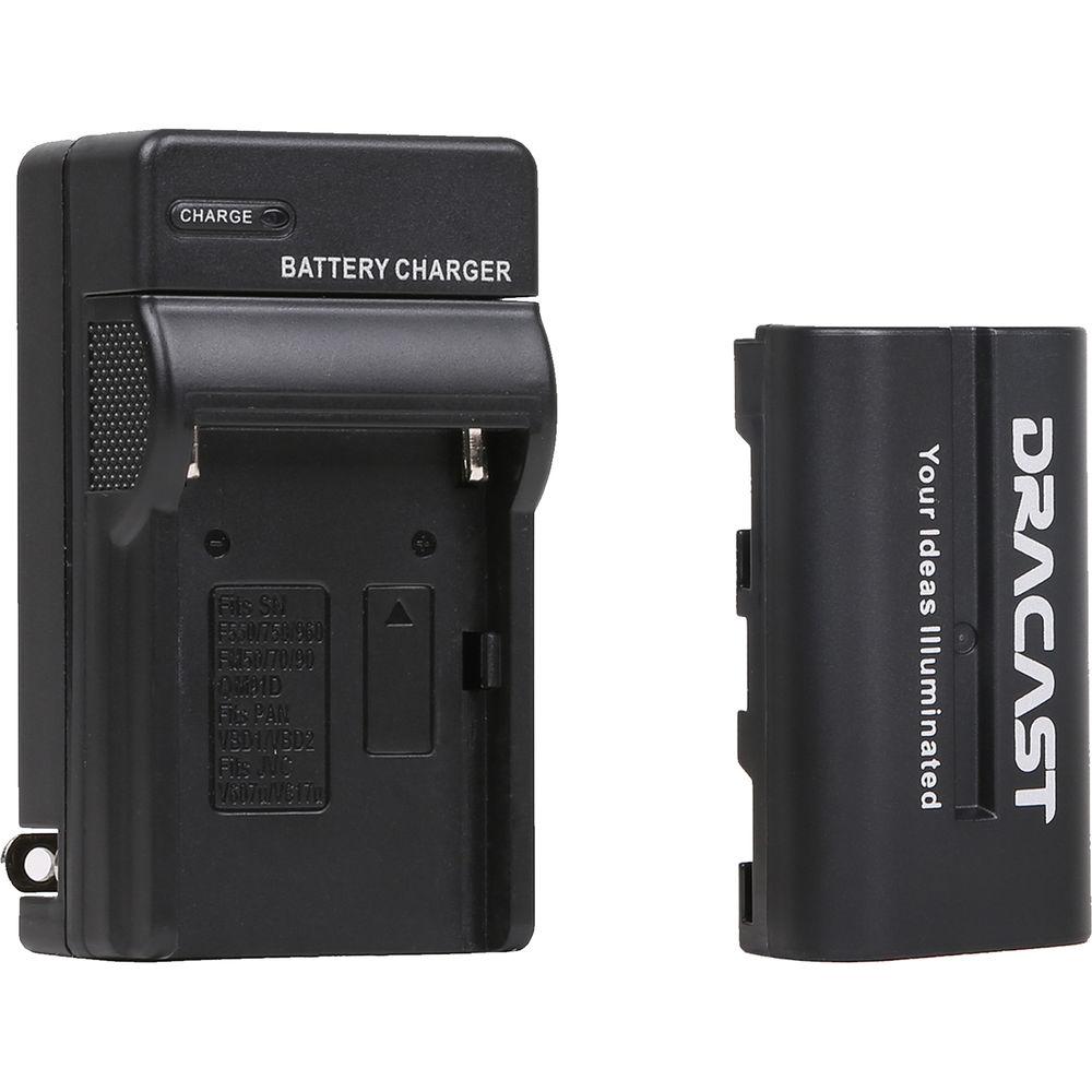 Dracast CamLux Series Max SMD On-Camera Light with Battery and Charger