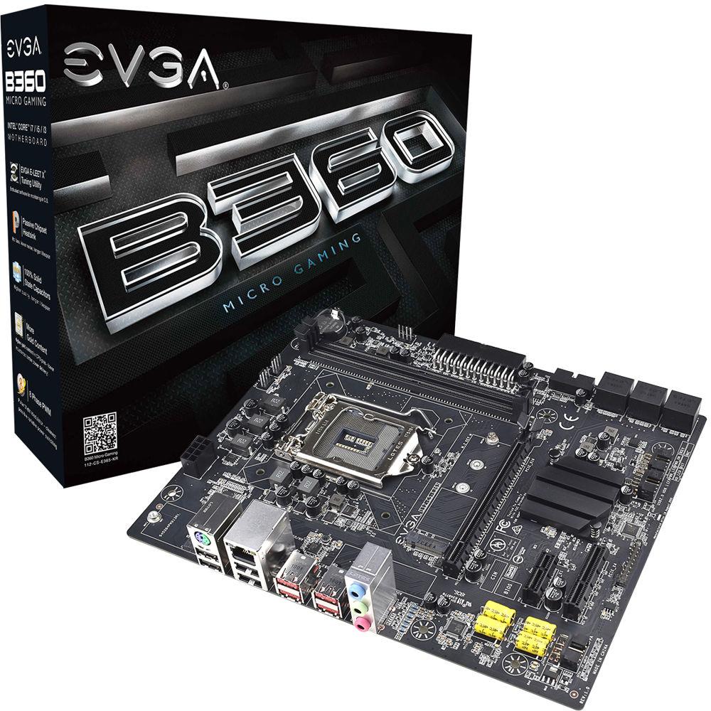 EVGA B360 LGA 1151 Micro-ATX Motherboard