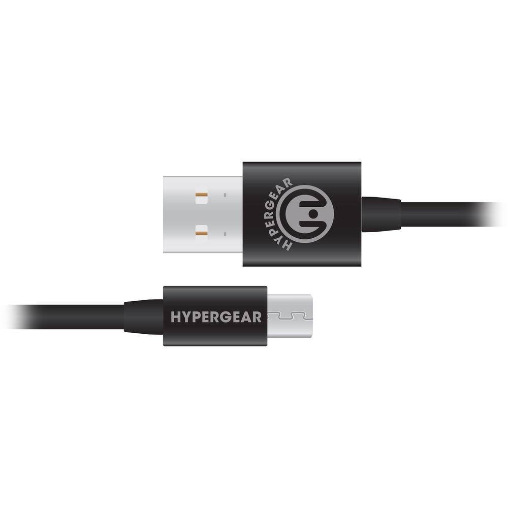HyperGear Rapid Car Charger with USB to Micro-USB Charge Sync Cable