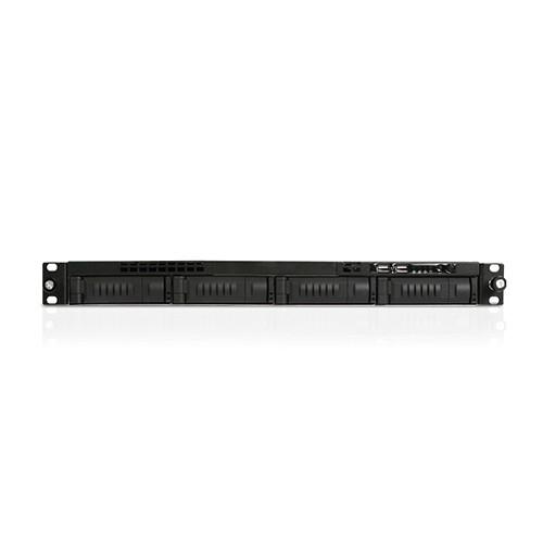 iStarUSA EX1M4 4-Bay Storage Server 1U Rackmount Case with 500W Redundant Power Supply
