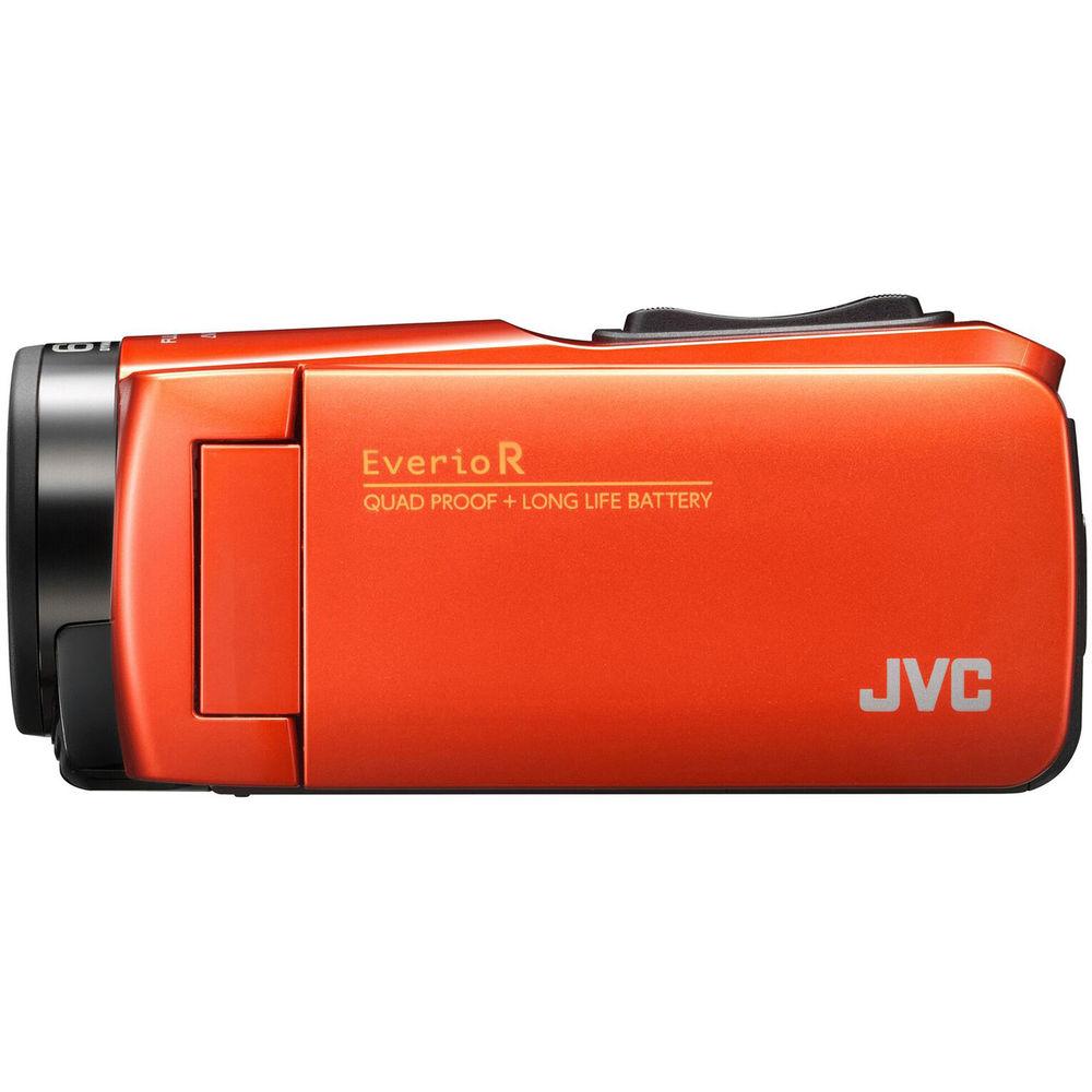 JVC Everio GZ-R460BUS Quad Proof HD Camcorder with 40x Optical Zoom