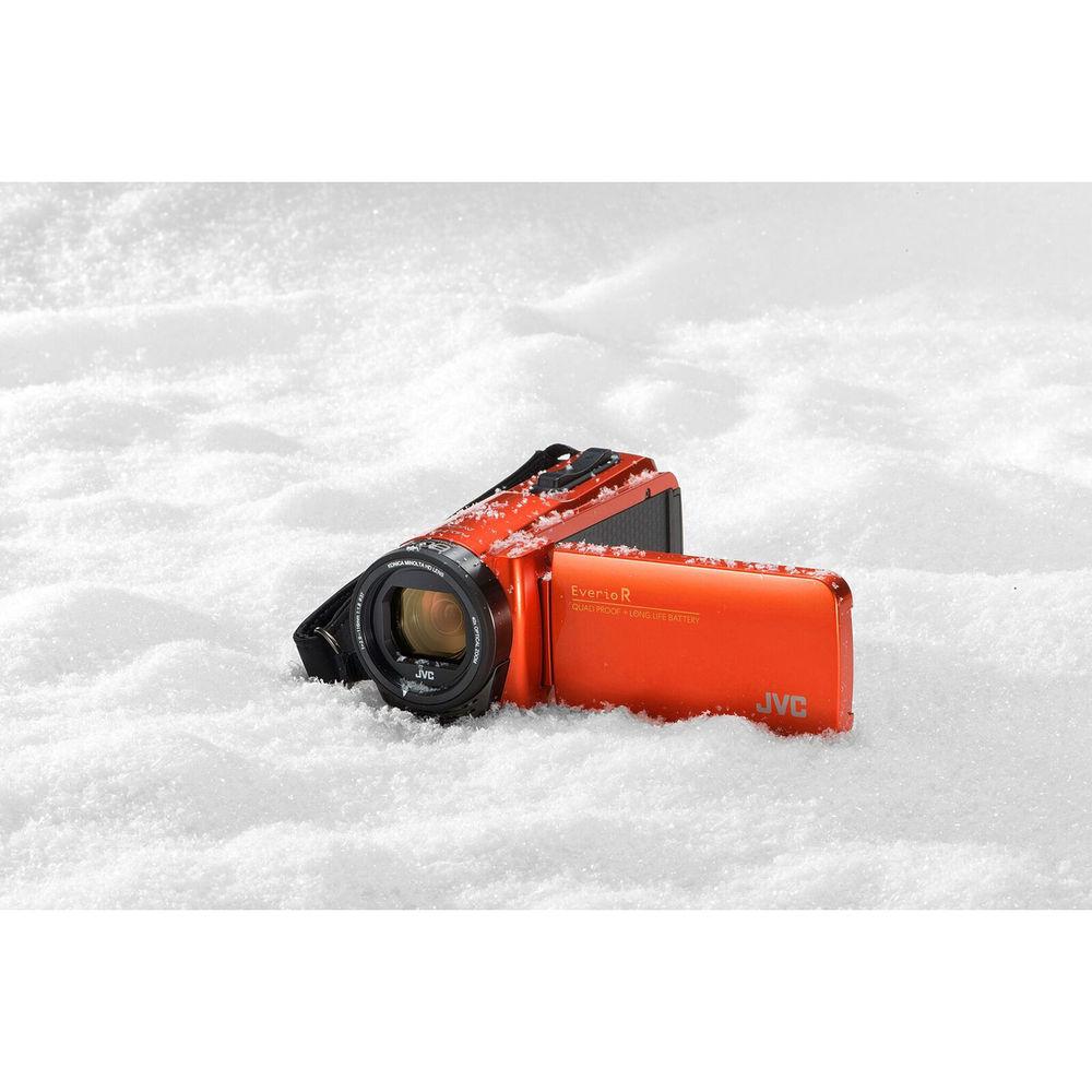 JVC Everio GZ-R460BUS Quad Proof HD Camcorder with 40x Optical Zoom