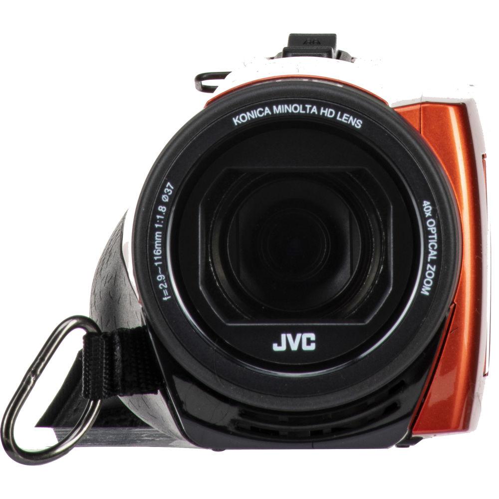 JVC Everio GZ-R460BUS Quad Proof HD Camcorder with 40x Optical Zoom