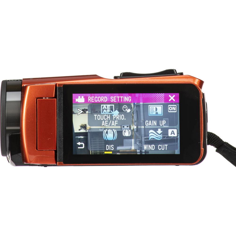 JVC Everio GZ-R460BUS Quad Proof HD Camcorder with 40x Optical Zoom