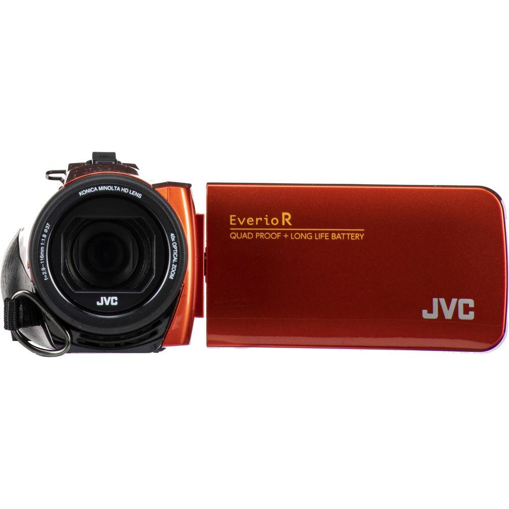 JVC Everio GZ-R460BUS Quad Proof HD Camcorder with 40x Optical Zoom