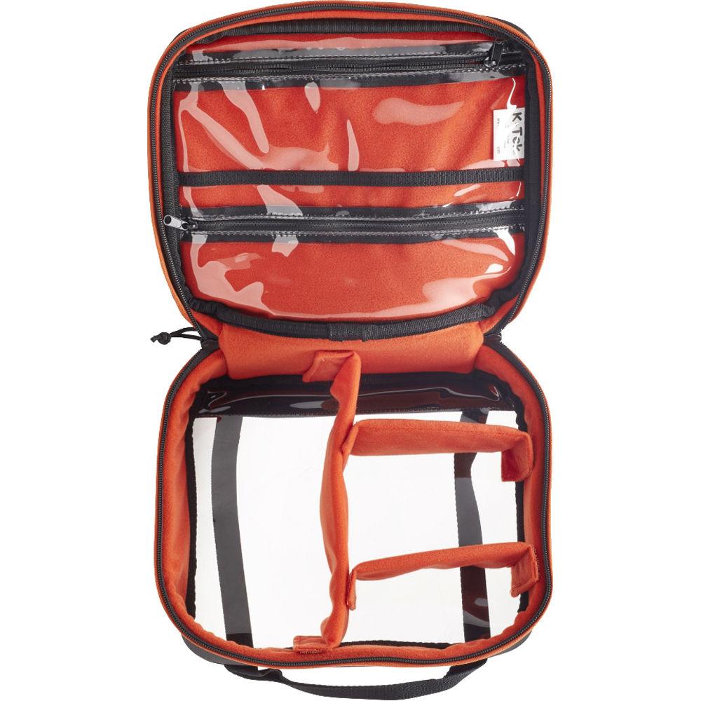 K-Tek KGBL1 Large Gizmo Bag with Transparent Bottom