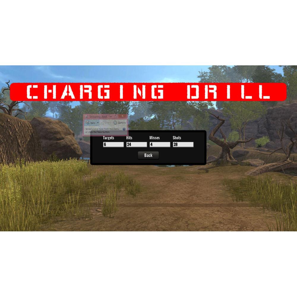 Laser Ammo Game Range Alpha 5-Game Add-On for Smokeless Range Simulator