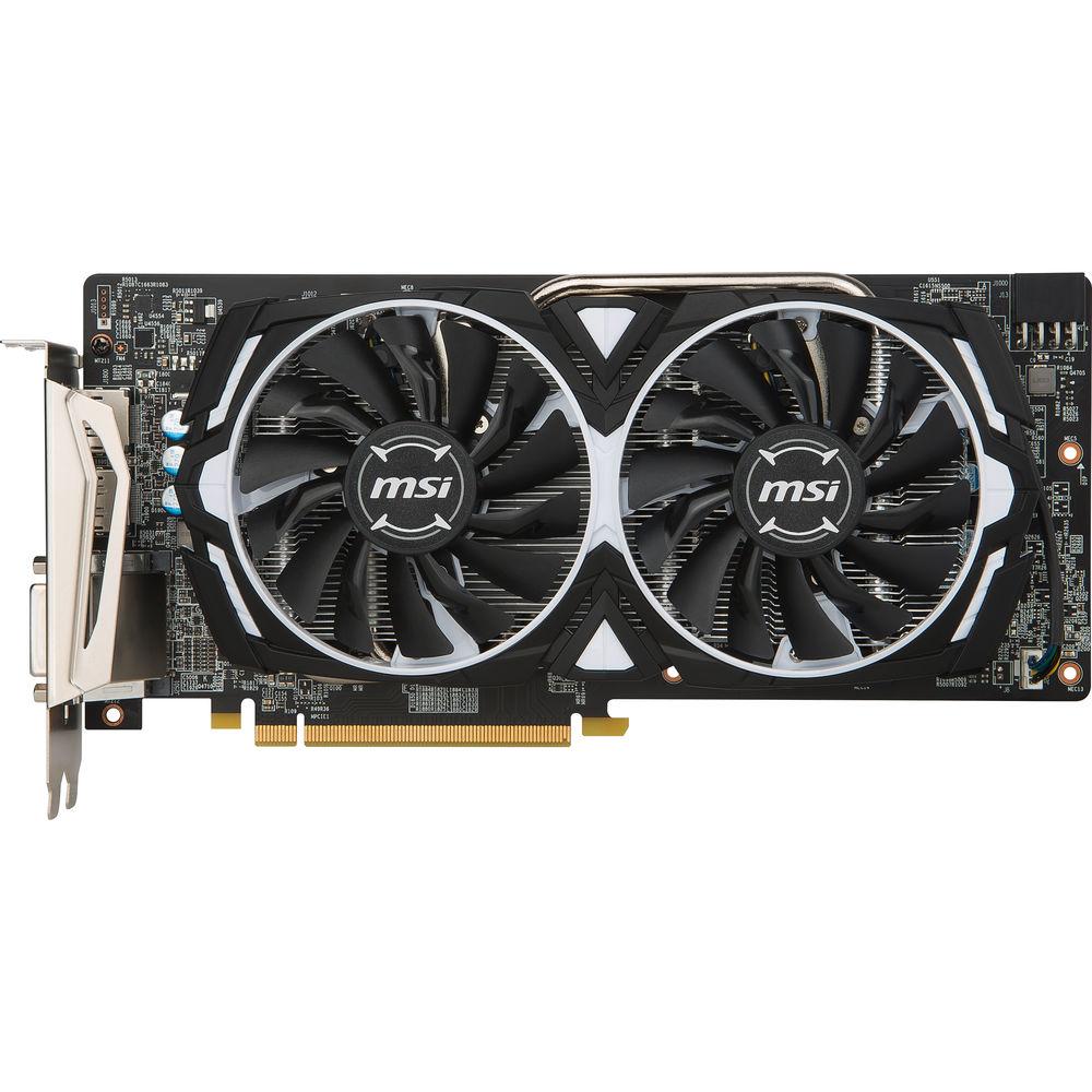 MSI Radeon RX 580 ARMOR 8G OC Graphics Card