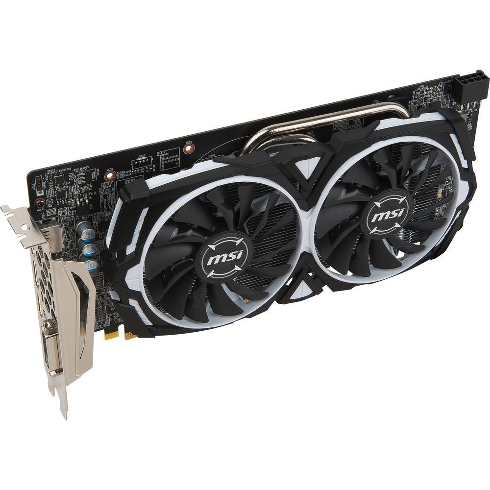 MSI Radeon RX 580 ARMOR 8G OC Graphics Card