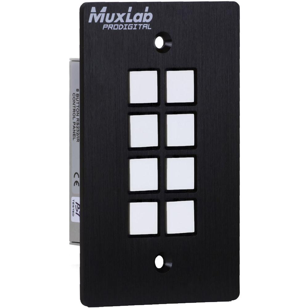 MuxLab 8-Button IP PoE Control Panel