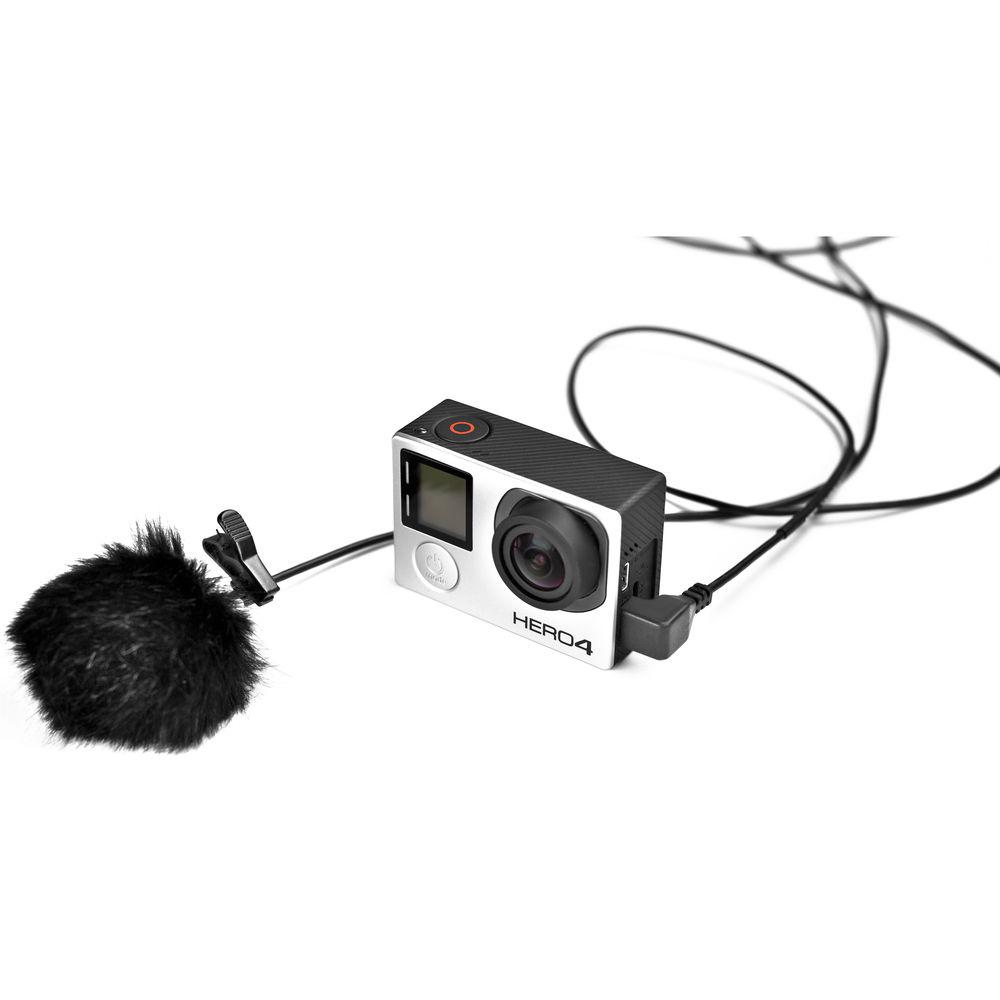 MXL Lavalier Microphone with 5' Mogami Cable for GoPro Hero 3 3 4 Cameras, MXL, Lavalier, Microphone, with, 5', Mogami, Cable, GoPro, Hero, 3, 3, 4, Cameras