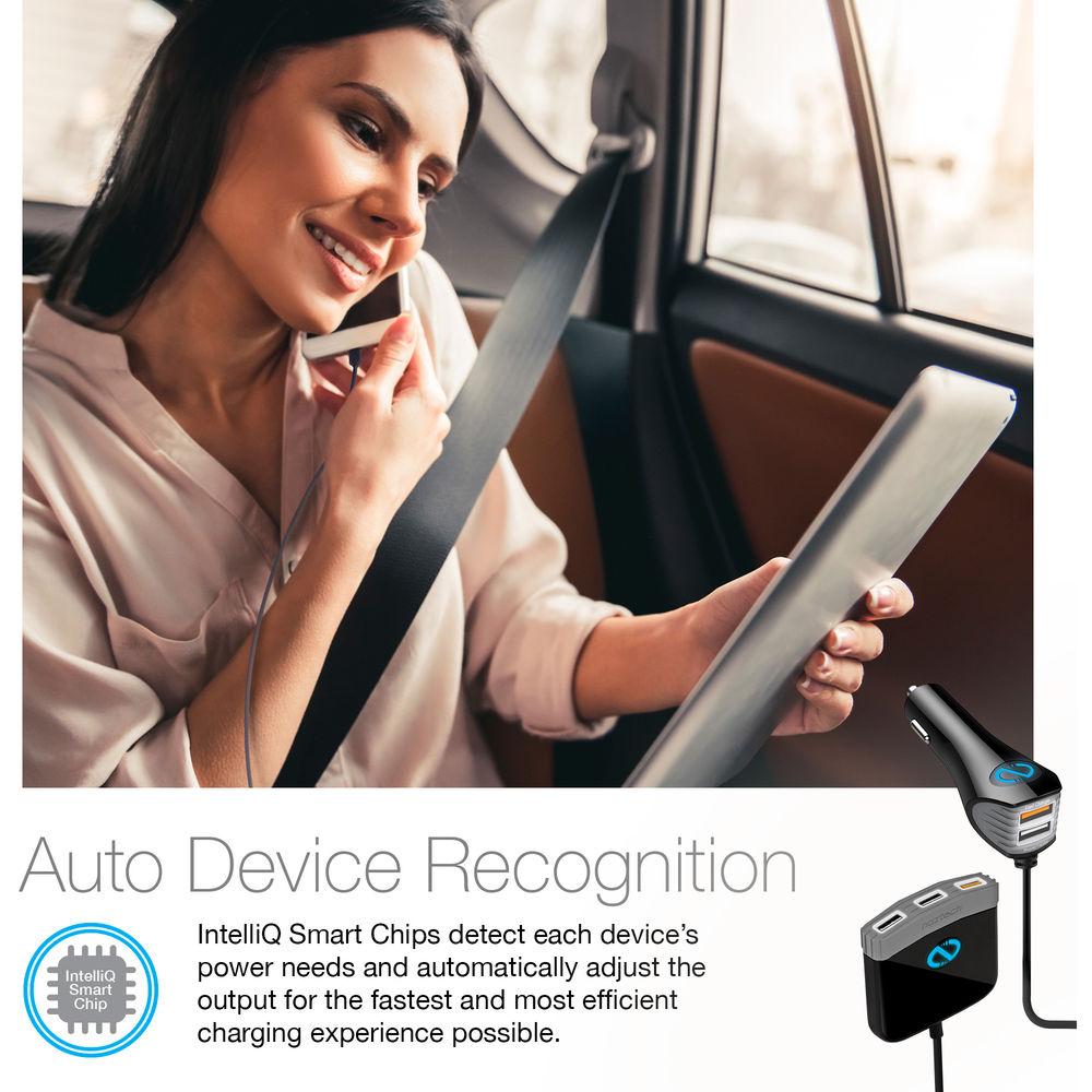 Naztech Adaptive Fast Charge Roadstar 5-Port USB Type-A Car Charger