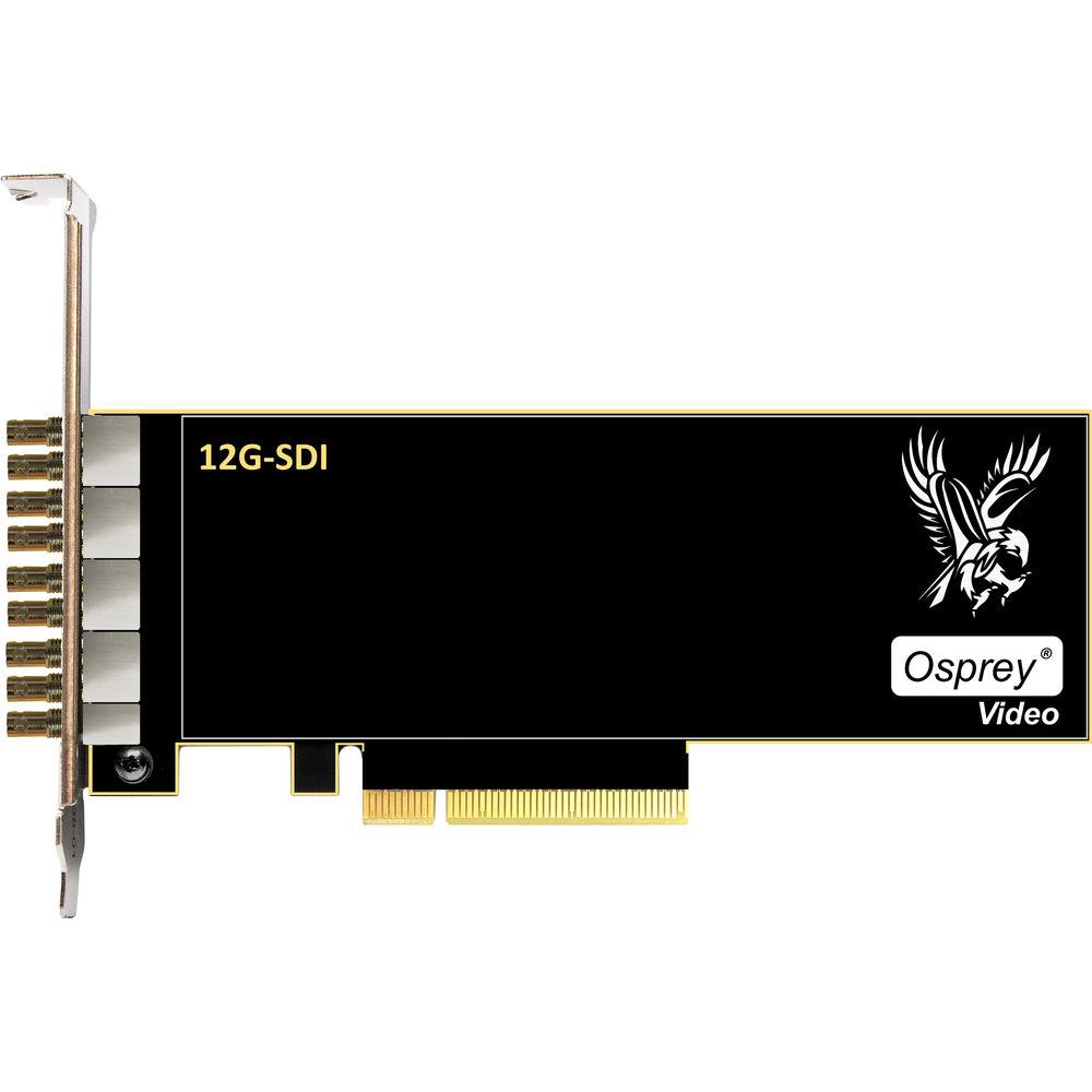 Osprey Raptor Series 1285 PCIe Capture Card with 8 x SDI Channels