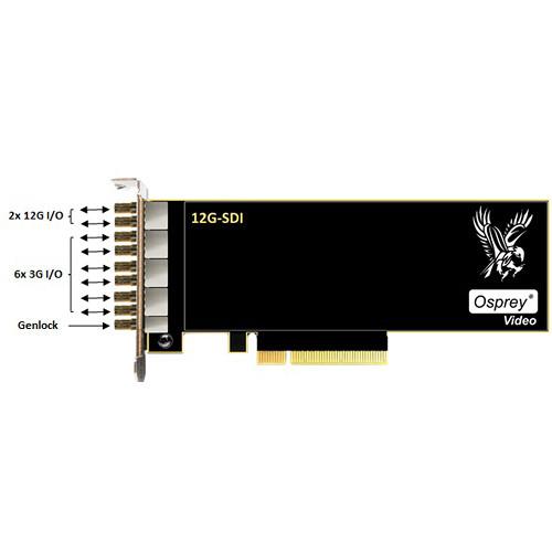 Osprey Raptor Series 1285 PCIe Capture Card with 8 x SDI Channels