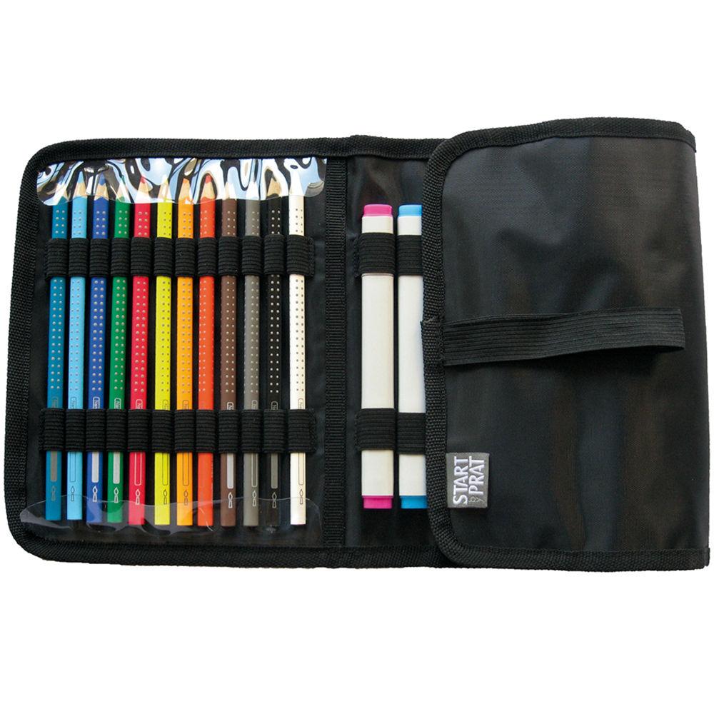 Prat Start 19x8" Multi-Media Wallet for Pencils & Markers