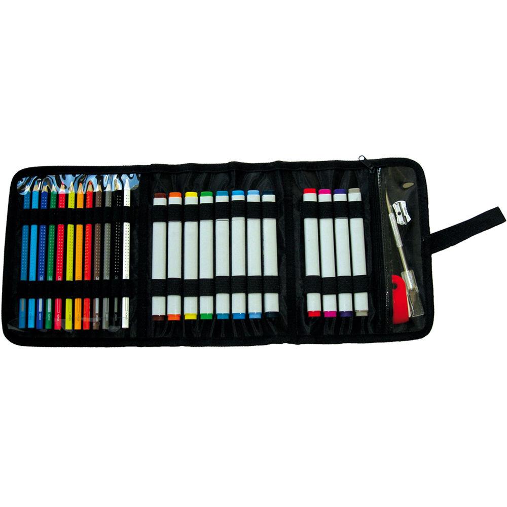 Prat Start 19x8" Multi-Media Wallet for Pencils & Markers