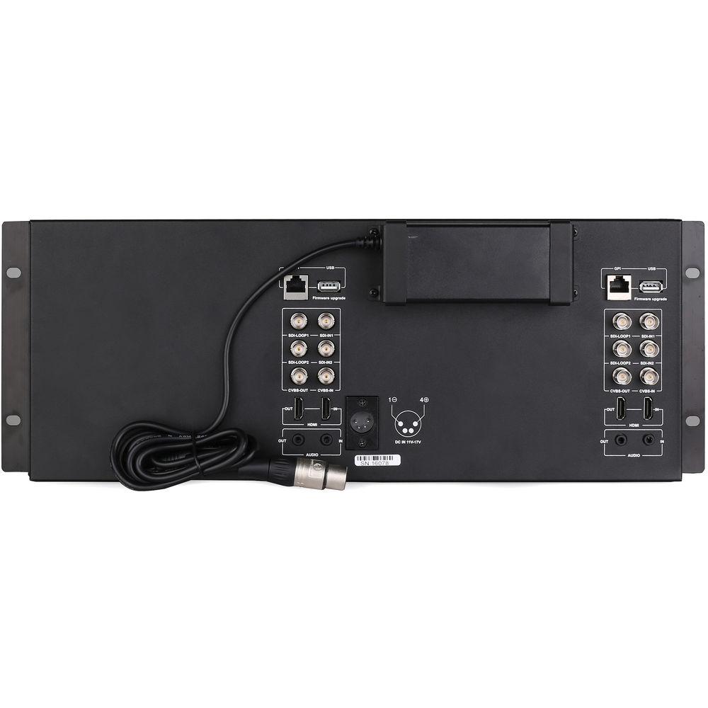 SWIT M-1093F Dual 9" FHD Waveform Rack LCD Monitor