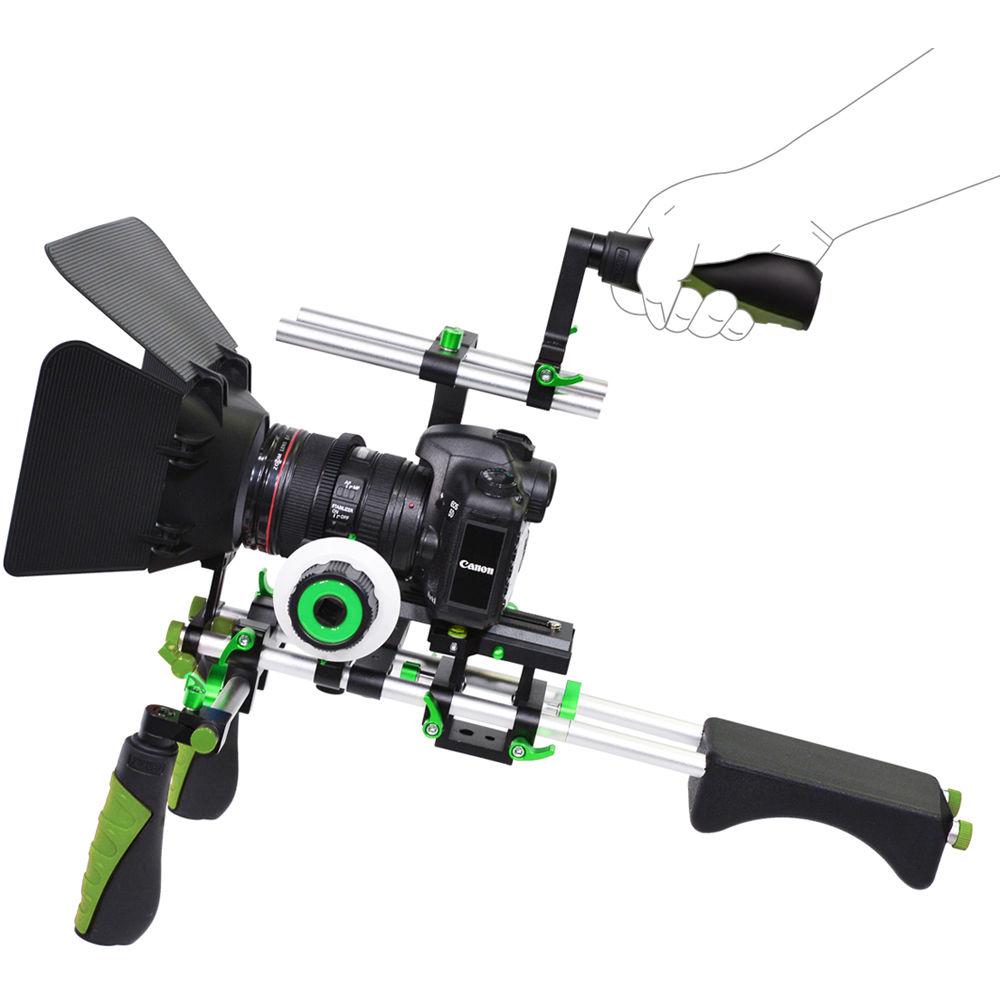 YELANGU Shoulder Rig for DSLR, Mirrorless, and DV Cameras