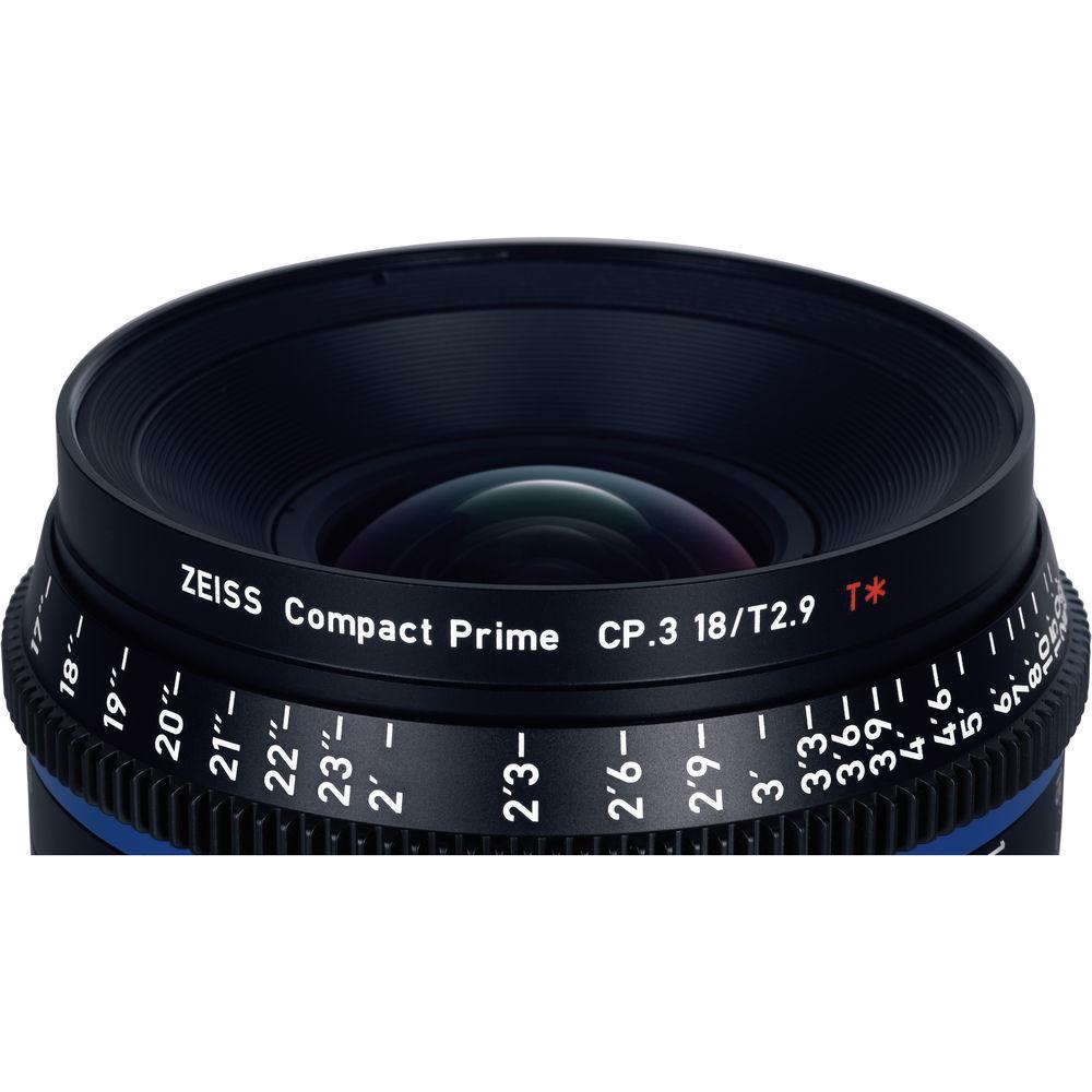 ZEISS CP.3 18mm T2.9 Compact Prime Lens