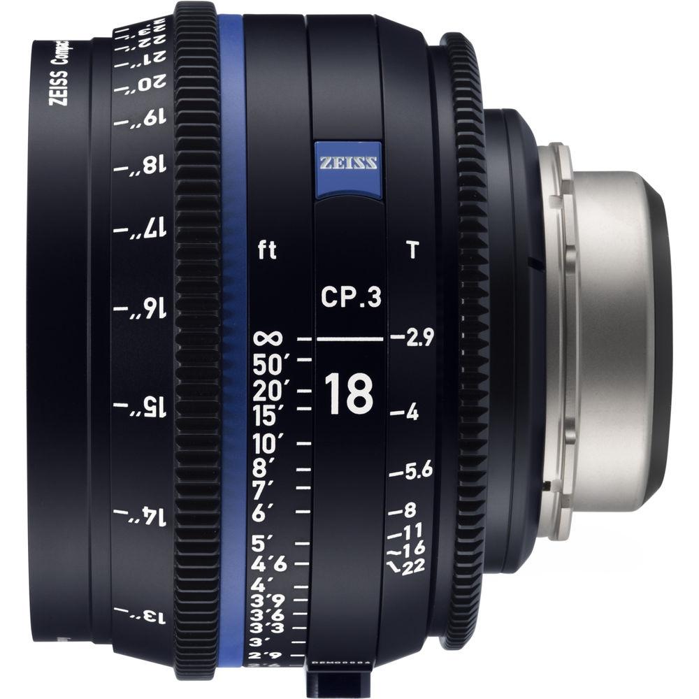 ZEISS CP.3 18mm T2.9 Compact Prime Lens
