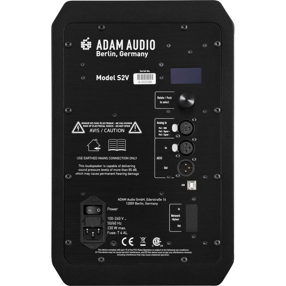 Adam Professional Audio The Bronx - 5.1 Bundle with S2V Monitors and Sub15 Subwoofer