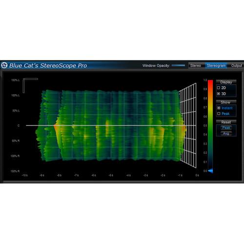Blue Cat Audio StereoScope Pro 3D Stereo Image Analysis Plug-In, Blue, Cat, Audio, StereoScope, Pro, 3D, Stereo, Image, Analysis, Plug-In