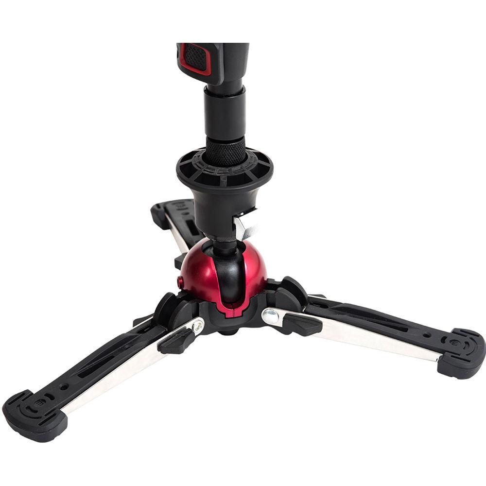 CAME-TV TP705BS Carbon Fiber Monopod with Pivoting and Lockable Foot Stand 705BS