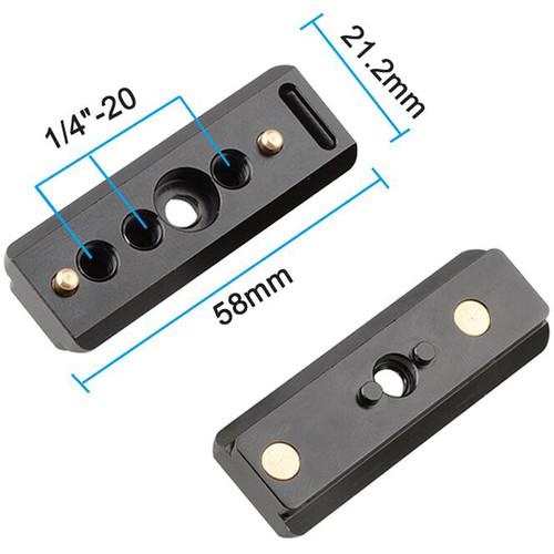 CAMVATE 2.3" NATO Rail Side Plate for SmallHD 700 Series Monitor