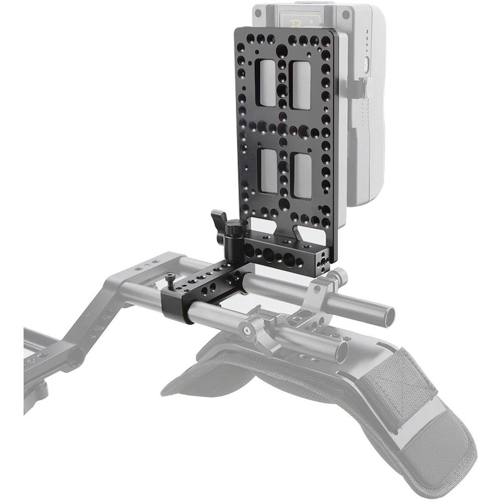 CAMVATE Mounting Cheese Plate with 15mm Rod Block and Clamp