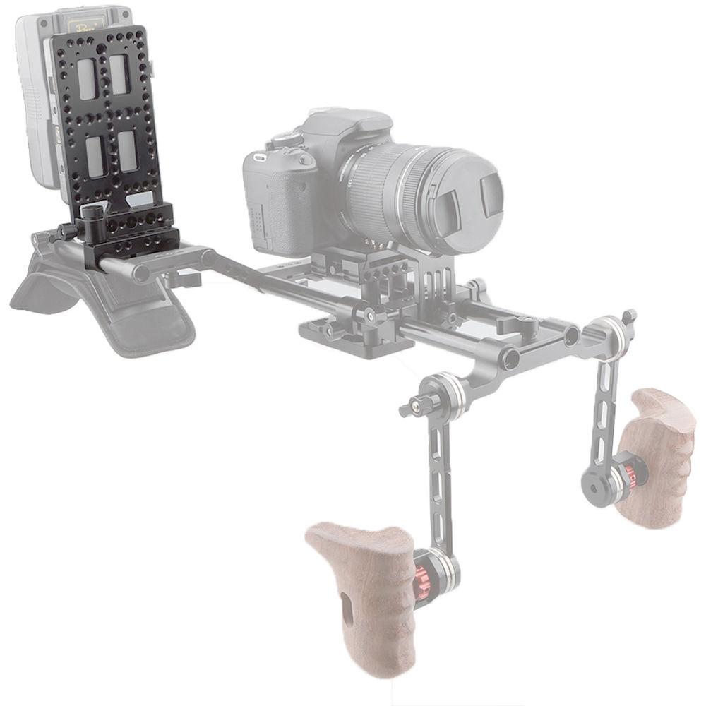 CAMVATE Mounting Cheese Plate with 15mm Rod Block and Clamp