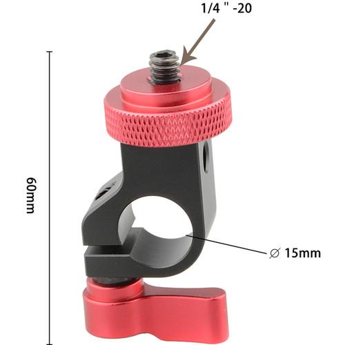 CAMVATE Single 15mm Rod Clamp